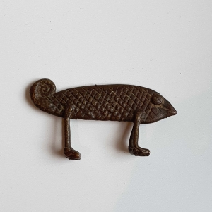 Kameleon Brons Lobi cultuur, Burkina Faso Kameleon Brons Lobi cultuur, Burkina Faso
