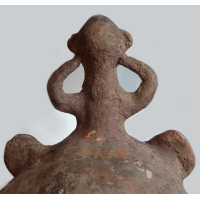 Aardewerk Masker Lobi cultuur, Burkina Faso