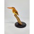 Taxidermy Madagascar pygmy kingfisher